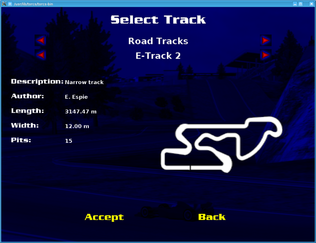 Blowing up Bits » The Open Racing Car Simulator (TORCS)